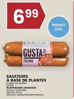 Rachelle-Bery Grocery GUSTA PLANT-BASED SAUSAGES offer