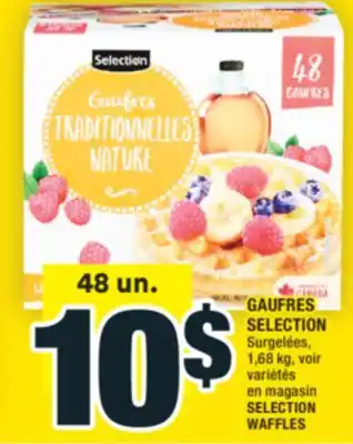 Super C GAUFRES SELECTION | SELECTION WAFFLES offer