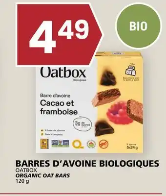 Rachelle-Bery Grocery OATBOX ORGANIC OAT BARS offer