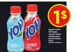 Maxi YOGOURT À BOIRE YOP YOPLAIT, 200 ML offer
