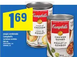 Maxi SOUPE CONDENSÉE CAMPBELL'S, 284 mL offer