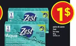 Maxi PAINS DE SAVON ZEST BAR SOAP, 90 G offer
