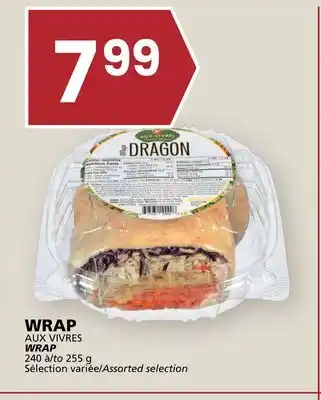 Rachelle-Bery Grocery AUX VIVRES WRAP offer