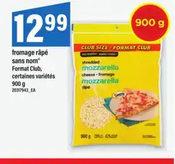 Maxi FROMAGE RÂPÉ FORMAT, 900 g offer