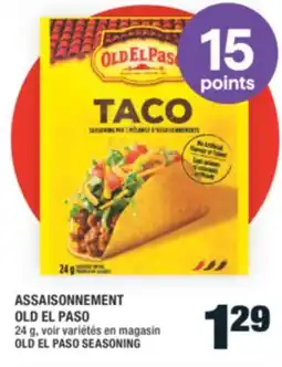 Super C ASSAISONNEMENT OLD EL PASO | OLD EL PASO SEASONING offer