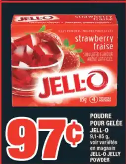 Super C POUDRE POUR GELÉE JELL-O | JELL-O JELLY POWDER offer