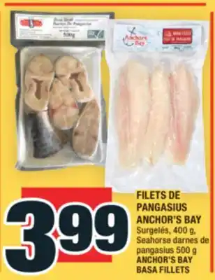Super C FILETS DE PANGASIUS ANCHOR'S BAY | ANCHOR'S BAY BASA FILLETS offer
