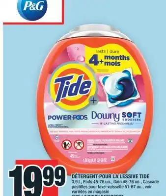 Super C DÉTERGENT POUR LA LESSIVE TIDE | TIDE LAUNDRY DETERGENT offer