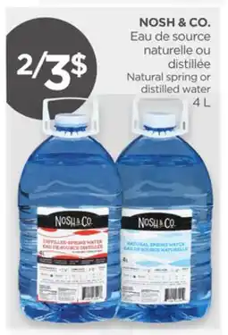 Proxim NOSH & CO offer