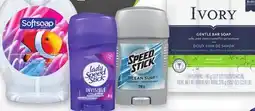 Proxim SPEED STICK, LADY SPEED STICK, IVORY, SOFTSOAP offer
