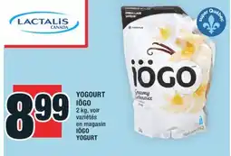 Super C YOGOURT IÖGO | IÖGO YOGURT offer