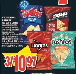Super C CROUSTILLES RUFFLES | RUFFLES POTATO CHIPS offer