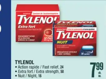 Jean Coutu TYLENOL offer