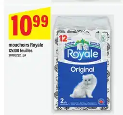 Maxi MOUCHOIRS ROYALE 12X100 FEUILLES offer