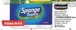 Jean Coutu SPONGETOWELS Ultra Selected paper towels offer
