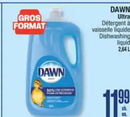 Jean Coutu DAWN Ultra Dishwashing liquid offer