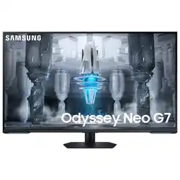 Best Buy Samsung Odyssey Neo G7 43 4K Ultra HD 144Hz 1ms GTG VA LED FreeSync Gaming Monitor (LS43CG702NNXZA) - Black offer