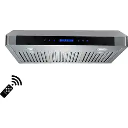Best Buy ROXON 860 CFM ULTRA SLIM STAINLESS STEEL 30 Inches Range Hood Under Cabinet Kitchen Exhaust Fan Style RXN-U15US-30 offer