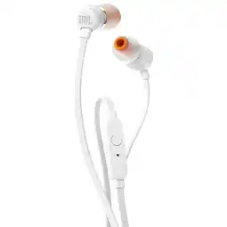 Best Buy JBL T110 In-Ear Sound Isolating Headphones - White offer