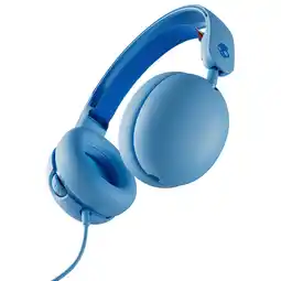 Best Buy Skullcandy Grom Over-Ear Sound Isolating Kids Headphones - Surf Blue offer
