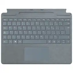 Best Buy Microsoft Surface Pro Signature Keyboard - Ice Blue - Bilingual offer