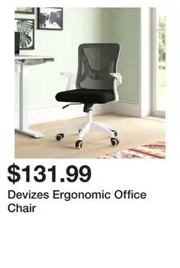Wayfair Devizes Ergonomic Office Chair offer