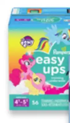 Walmart Pampers Superpack Easy Ups Training Pants offer