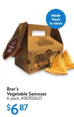 Walmart Brar's Vegetable Samosas offer