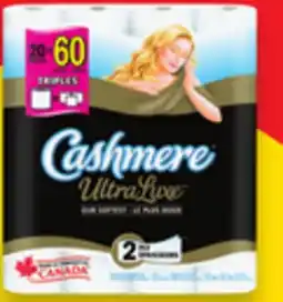 Walmart Cashmere Bathroom Tissue 30=62 offer