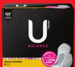 Walmart U by Kotex Jumbo Pack Premium Pads offer