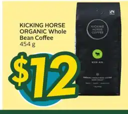 Sobeys KICKING HORSE ORGANIC Whole Bean Coffee offer