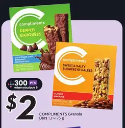 Sobeys COMPLIMENTS Granola Bars offer