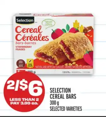 Metro SELECTION CEREAL BARS offer