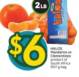 Sobeys HALOS Mandarins or Clementines offer
