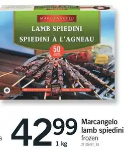 Fortinos Marcangelo lamb spiedini offer