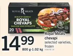 Fortinos ROYAL MEATS CHEVAPI 800 g offer