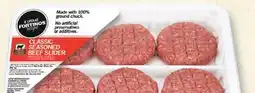 Fortinos FORTINOS CLASSIC TURKEY HOMESTYLE BBQ 7 SLIDER BURGERS 420/550 G offer