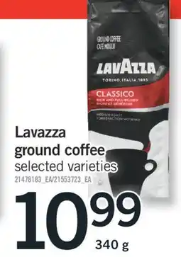 Fortinos LAVAZZA GROUND COFFEE offer