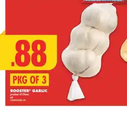 No Frills ROOSTER GARLIC, PKG OF 3 offer