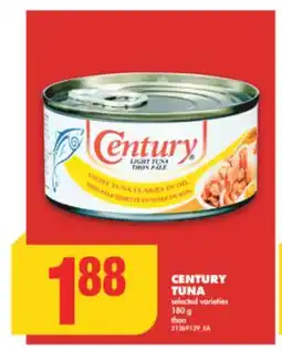 No Frills CENTURY TUNA, 180 g offer
