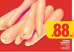 No Frills JUMBO CARROTS offer