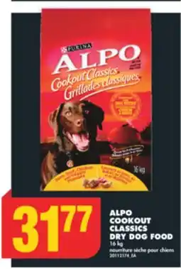 No Frills ALPO COOKOUT CLASSICS DRY DOG FOOD, 16 kg offer
