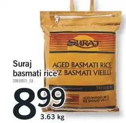 Fortinos Suraj basmati rice offer