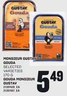 Independent Grocer MONSIEUR GUSTAV GOUDA, 170 G offer