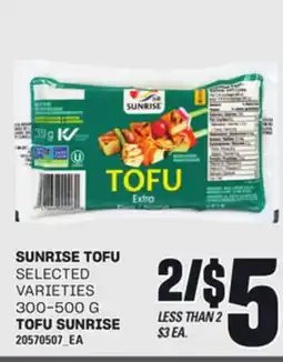 Independent Grocer SUNRISE TOFU, 300-500 G offer