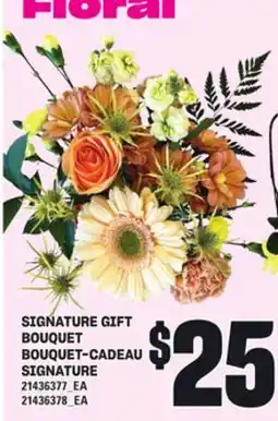 Independent Grocer SIGNATURE GIFT BOUQUET offer