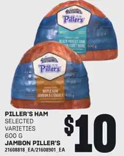 Independent Grocer PILLER'S HAM, 600 G offer
