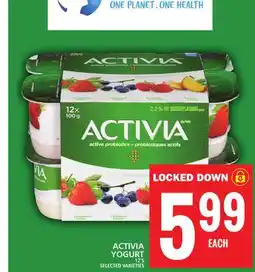 Food Basics ACTIVIA YOGURT offer