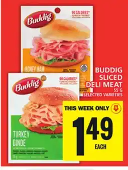 Food Basics BUDDIG SLICED DELI MEAT offer