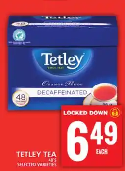 Food Basics TETLEY TEA offer